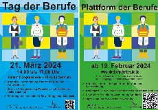 Plakat zur Plattform der Berufe 2022