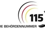 Logo und Link zur Behördennummer 115.