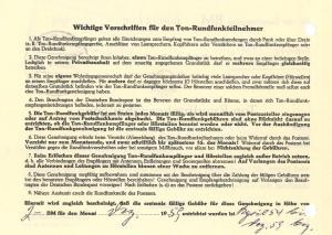 Rückseite des ausgefüllten Vordrucks.