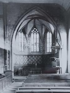 Foto vom Inneren der Stadtkirche: 1906 bis 1914.