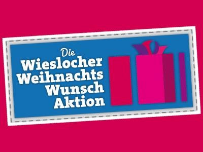 Logo der Wieslocher Weihnachtswunsch-Aktion.