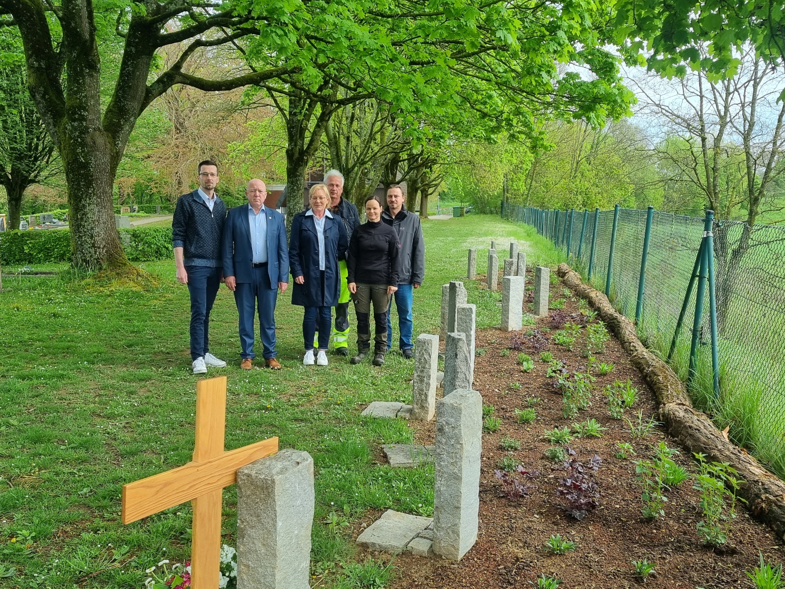 Gruppenfoto aller an der Umsetzung Beteiligten.