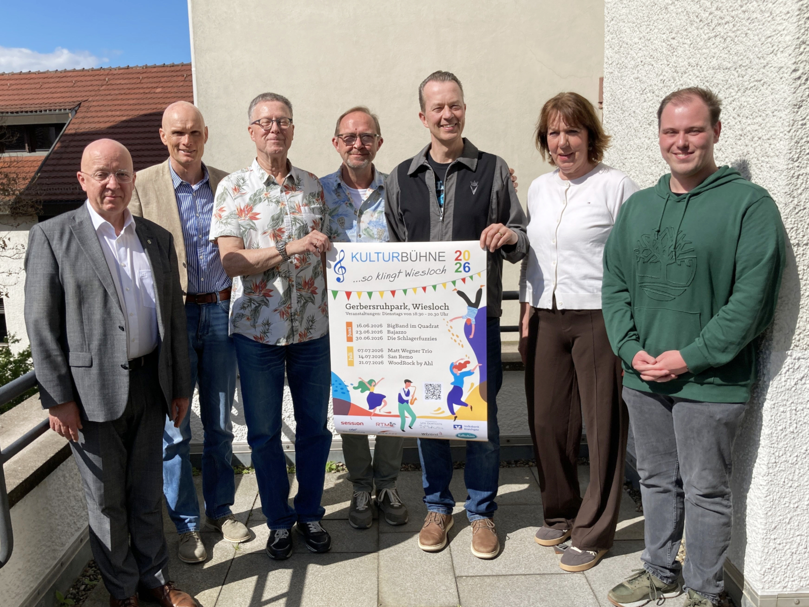 Vorstellung des Kulturbühnen-Programms im Wieslocher Rathaus.