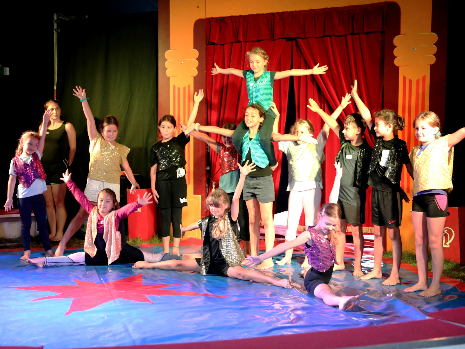 Manege frei für den Kinderzirkus.