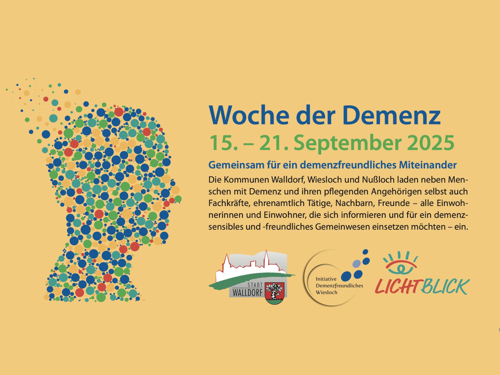 Logo und Grafik zur Woche der Demenz.