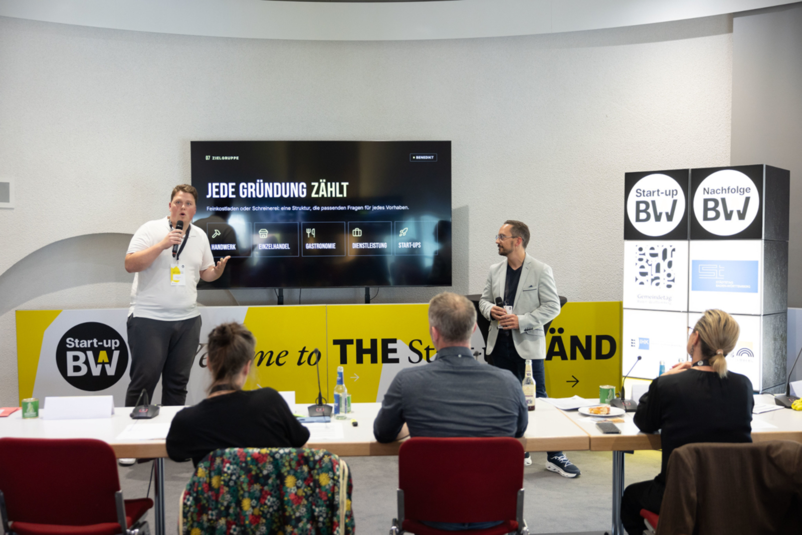 Projektvorstellung bei Start-up BW