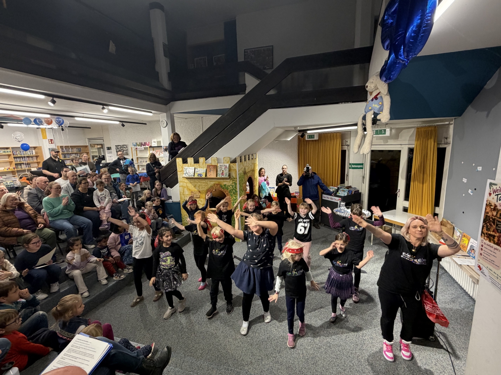 Tanzvorführung von Kindern des des Cha-Cha-Club Wiesloch.